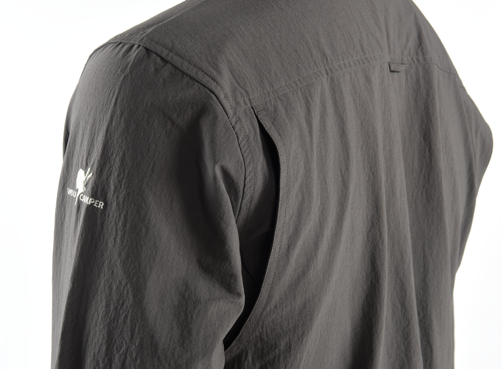 Nakuru long sleeve safari shirt olijfgroen - Afbeelding 3