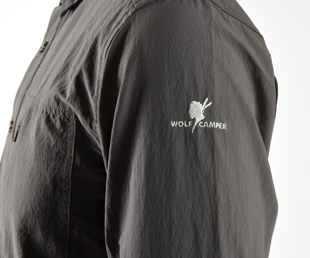 Nakuru long sleeve safari shirt olijfgroen - Afbeelding 7
